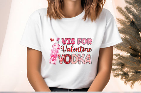 Vis for valentine vodka PNG Design Sublimation Designangry 