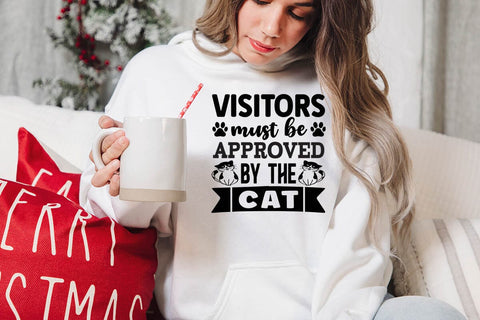 Visitors must be approved by the cat-01 SVG Angelina750 