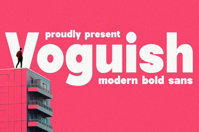 Voguish - Modern Bold Sans Font studioalmeera 