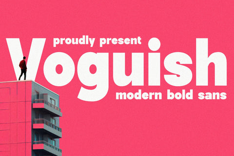 Voguish - Modern Bold Sans Font studioalmeera 