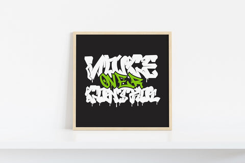 Voice Over Control - Graffiti Drip Style Vector Design SVG Mozzatype 