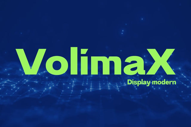 Volimax Font gatype 