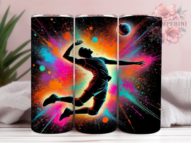 Volleyball Athlete 20oz Tumbler, Sports Tumblers, 20oz Tumbler Wrap, Volleyball Gifts, Sublimation Cup, Personalized Tumblers, Athlete Merchandise Sublimation Li Zamperini 