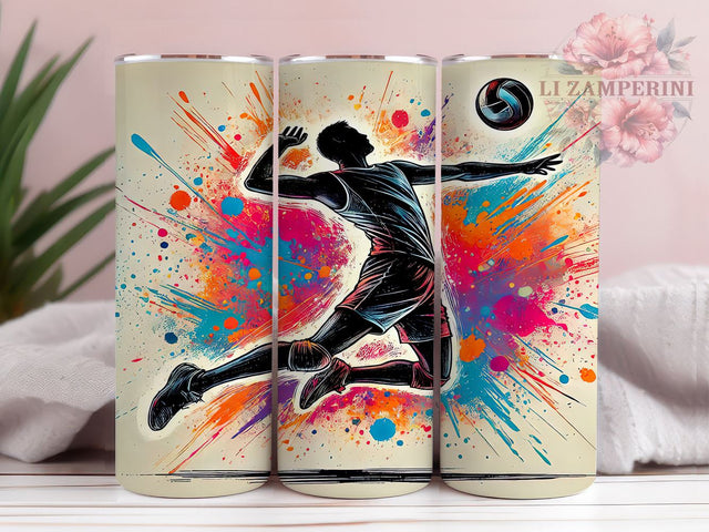 Volleyball Athlete 20oz Tumbler, Sports Tumblers, 20oz Tumbler Wrap, Volleyball Gifts, Sublimation Cup, Personalized Tumblers, Athlete Merchandise Sublimation Li Zamperini 