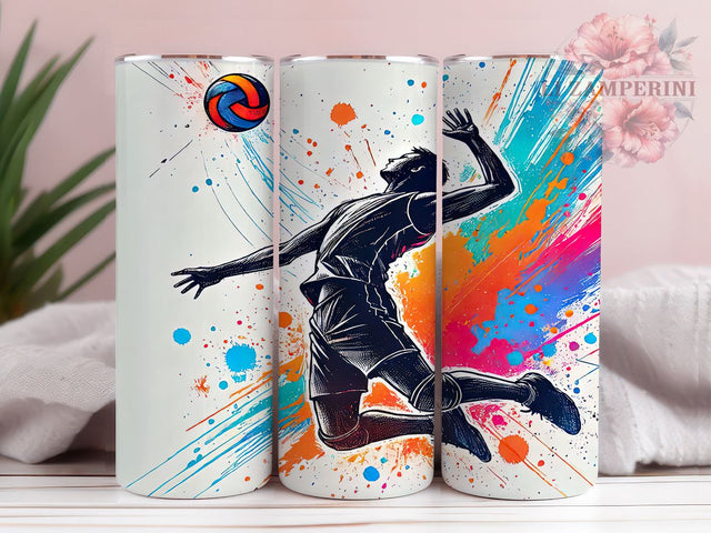 Volleyball Athlete 20oz Tumbler, Sports Tumblers, 20oz Tumbler Wrap, Volleyball Gifts, Sublimation Cup, Personalized Tumblers, Athlete Merchandise Sublimation Li Zamperini 