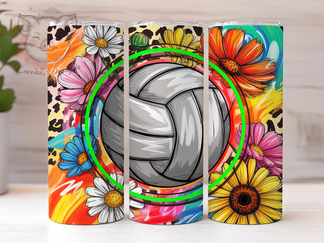 Volleyball Coach Mom Game Day Tumbler Wrap, Volleyball PNG, Volleyball Mom Tumbler, 20oz Skinny Tumbler, Volleyball Coach Gift, Game Day Tumbler, Volleyball Sublimation Sublimation Lara' s Designs 