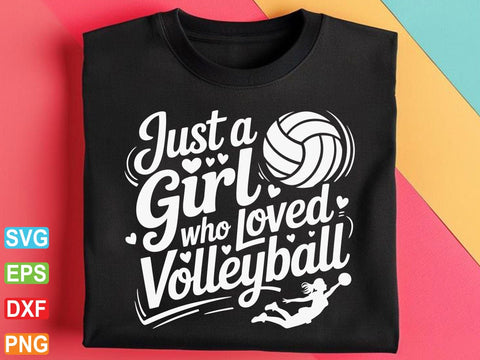 Volleyball Girl SVG, Volleyball Shirt Cut File (Digital Download) SVG artprintfile 