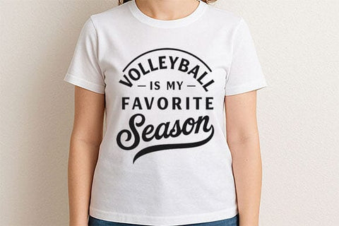 Volleyball Is My Favorite Season PNG SVG BillahCrafts 