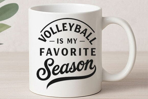Volleyball Is My Favorite Season PNG SVG BillahCrafts 