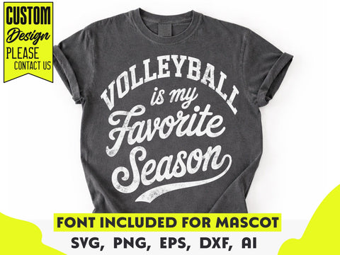 Volleyball is my Favorite Season svg, Volleyball Mom png, Volleyball shirt, Volleyball Team SVG DesignDestine 