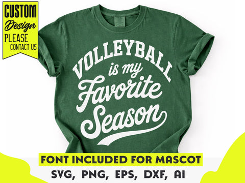 Volleyball is my Favorite Season svg, Volleyball Mom png, Volleyball shirt, Volleyball Team SVG DesignDestine 