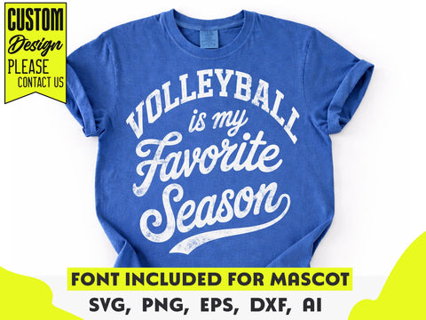 Volleyball is my Favorite Season svg, Volleyball Mom png, Volleyball shirt, Volleyball Team SVG DesignDestine 