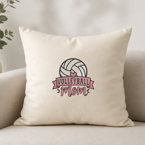 Volleyball Mom Embroidery Design – Volleyball Heart Banner Machine Embroidery File, Sports Mom Game Day Embroidery Design Embroidery/Applique DESIGNS PatternFeed8 