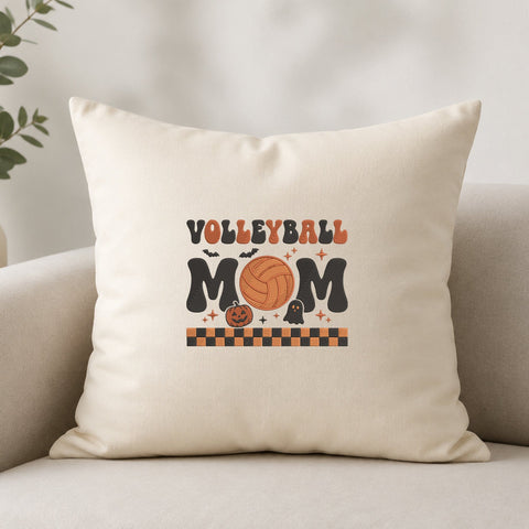 Volleyball Mom Halloween Embroidery Design – Spooky Volleyball Mom Machine Embroidery File, Pumpkin Ghost Sports Mom Design Embroidery/Applique DESIGNS PatternFeed8 