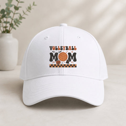 Volleyball Mom Halloween Embroidery Design – Spooky Volleyball Mom Machine Embroidery File, Pumpkin Ghost Sports Mom Design Embroidery/Applique DESIGNS PatternFeed8 