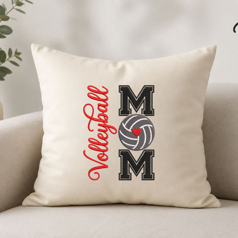 Volleyball Mom Machine Embroidery Design – Volleyball Mama Sports Mom Embroidery File Embroidery/Applique DESIGNS PatternFeed8 