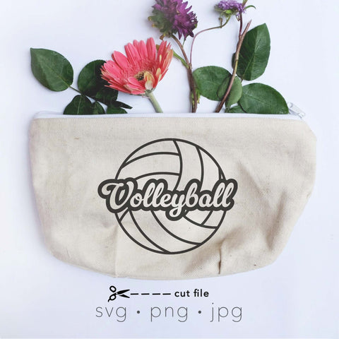 Volleyball svg bundle single and multi layered svg files SVG Kimberly Thomas Design 