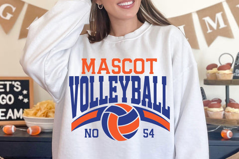 Volleyball Svg Png, Volleyball Team Template Svg Png, Volleyball Mom Svg Png, Svg Files for Cricut, Volleyball Team Shirts Svg Png, Logo Svg SVG DesignDestine 