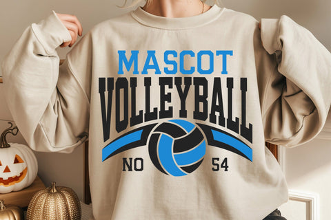 Volleyball Svg Png, Volleyball Team Template Svg Png, Volleyball Mom Svg Png, Svg Files for Cricut, Volleyball Team Shirts Svg Png, Logo Svg SVG DesignDestine 