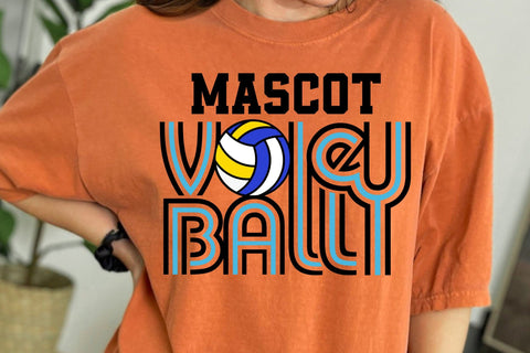 Volleyball Svg, Volleyball Team Shirt Design, Volleyball Svg For Team, Cricut Cut File, Silhouette, Sports Svg SVG DesignDestine 