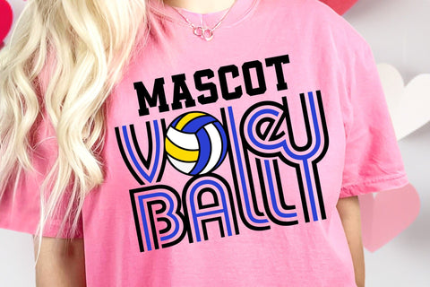 Volleyball Svg, Volleyball Team Shirt Design, Volleyball Svg For Team, Cricut Cut File, Silhouette, Sports Svg SVG DesignDestine 