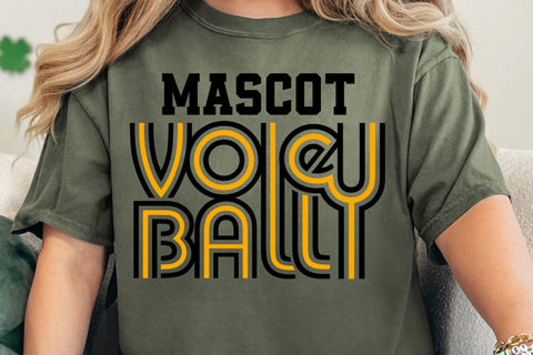 Volleyball Svg, Volleyball Team Shirt Design, Volleyball Svg For Team, Cricut Cut File, Silhouette, Sports Svg SVG DesignDestine 