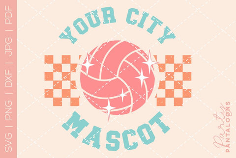 Volleyball SVG | Volleyball Template 0008 | Volleyball Shirt SVG Partypantaloons 