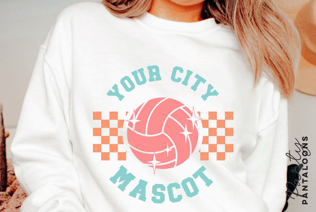 Volleyball SVG | Volleyball Template 0008 | Volleyball Shirt SVG Partypantaloons 