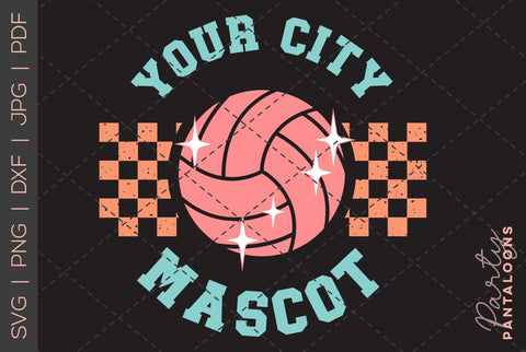 Volleyball SVG | Volleyball Template 0008 | Volleyball Shirt SVG Partypantaloons 