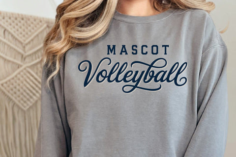 Volleyball Team Svg, Custom Volleyball Svg, Volleyball School Name Svg, Team Mascot Svg SVG DesignDestine 