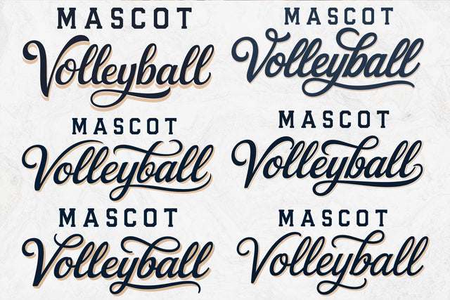 Volleyball Team Svg, Custom Volleyball Svg, Volleyball School Name Svg, Team Mascot Svg SVG DesignDestine 