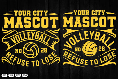 Volleyball Team SVG, Shirt Design Template SVG DesignDestine 