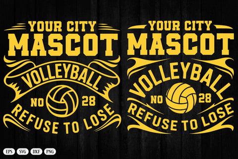 Volleyball Team SVG, Shirt Design Template SVG DesignDestine 