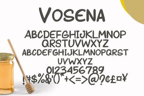 Vosena Font gatype 