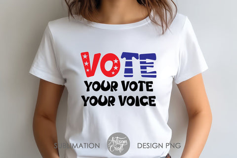 Vote PNG, American election, USA election SVG Artisan Craft SVG 