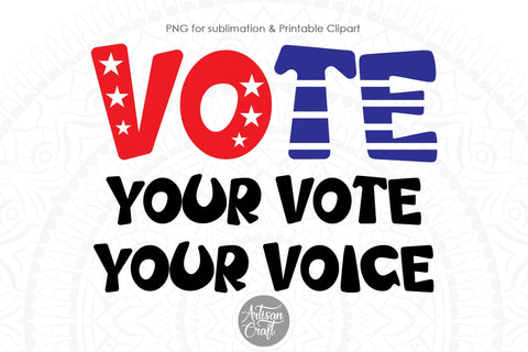 Vote PNG, American election, USA election SVG Artisan Craft SVG 