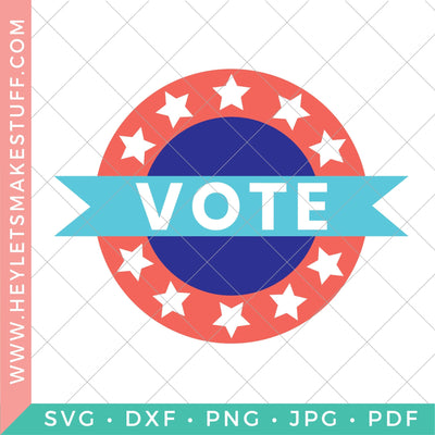 Vote SVG Hey Let's Make Stuff 