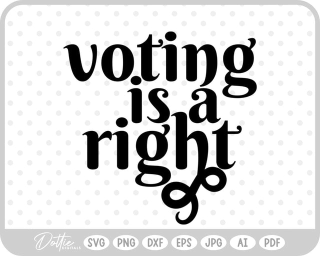 Voting Vote Election SVG DottieDigitals 