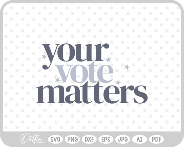 Voting Vote Election SVG DottieDigitals 