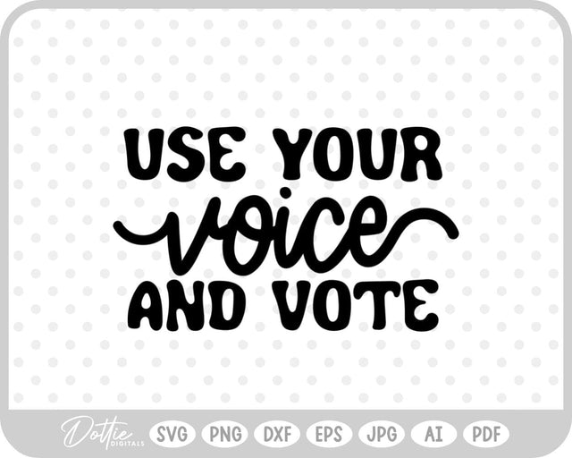 Voting Vote Election SVG DottieDigitals 