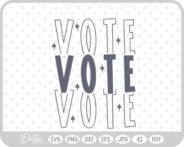 Voting Vote Election SVG DottieDigitals 