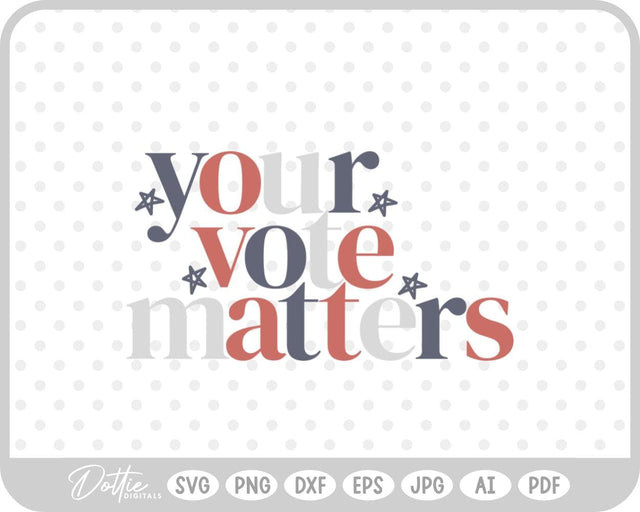 Voting Vote Election SVG DottieDigitals 