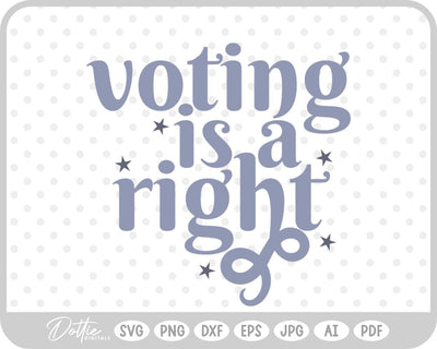 Voting Vote Election SVG DottieDigitals 