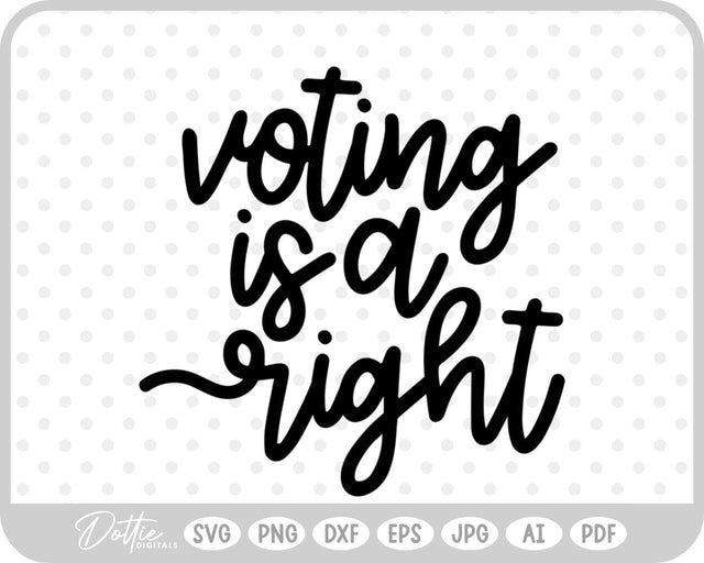 Voting Vote Election SVG DottieDigitals 