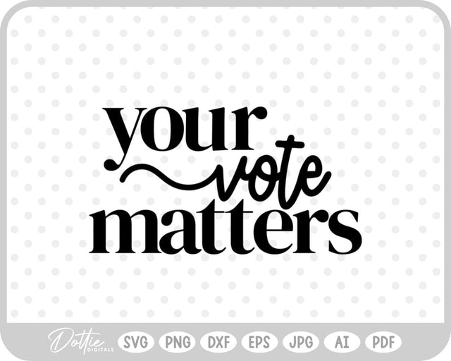 Voting Vote Election SVG DottieDigitals 