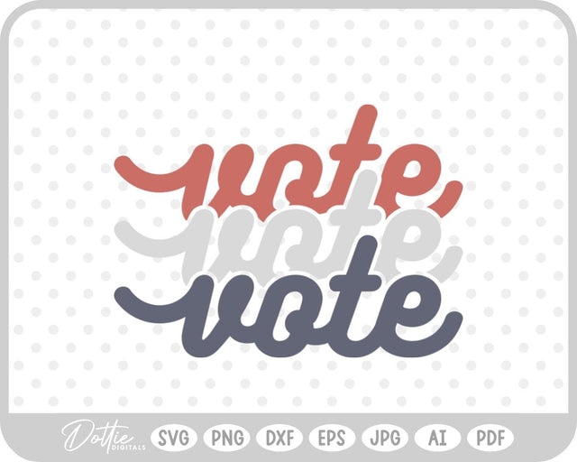 Voting Vote Election SVG DottieDigitals 