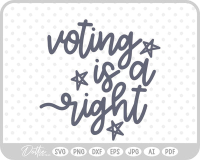 Voting Vote Election SVG DottieDigitals 