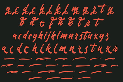 Vriegbe Script Typeface Font Fadeline Std. 