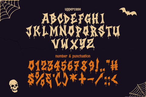 Vuldra - Halloween Font with Street Graffiti Energy Font Mozzatype 