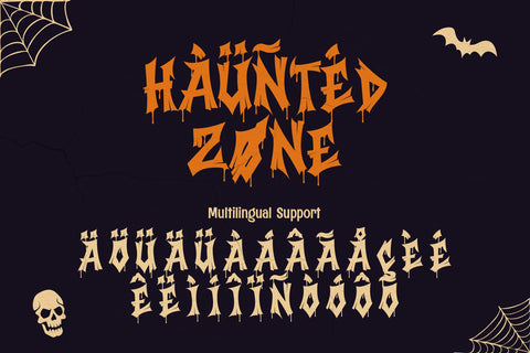 Vuldra - Halloween Font with Street Graffiti Energy Font Mozzatype 